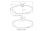 BREMBO SPOR PAD RENAULT CLİO ÖN BALATA 07.B314.50