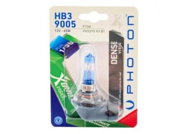 Photon HB3 9005 12V 65W XTREME VISION +%150 FAZLA IŞIK (TEKLİ BLİSTER) PH5595 XV B1