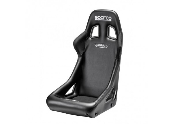 SPARCO SPRİNT YARIŞ KOLTUĞU DERİ FİA ONAYLI SİYAH