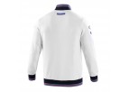SPARCO MARTİNİ RACİNG FELPA FULL ZIP BEYAZ CEKET XL BEDEN