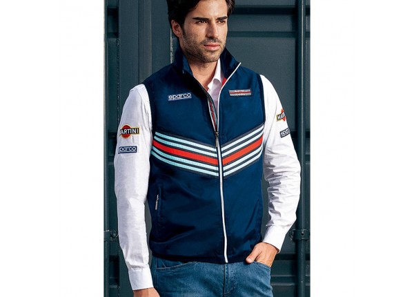 SPARCO MARTİNİ RACİNG GILET LACİVERT YELEK L BEDEN
