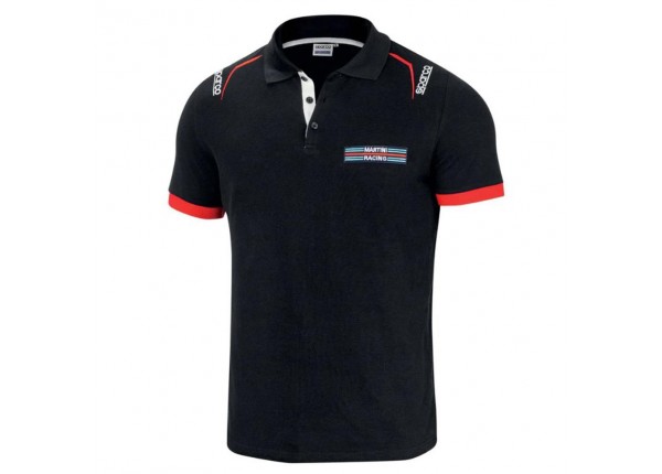 SPARCO MARTİNİ RACİNG POLO EMBROIDERIES SİYAH T-SHİRT M BEDEN