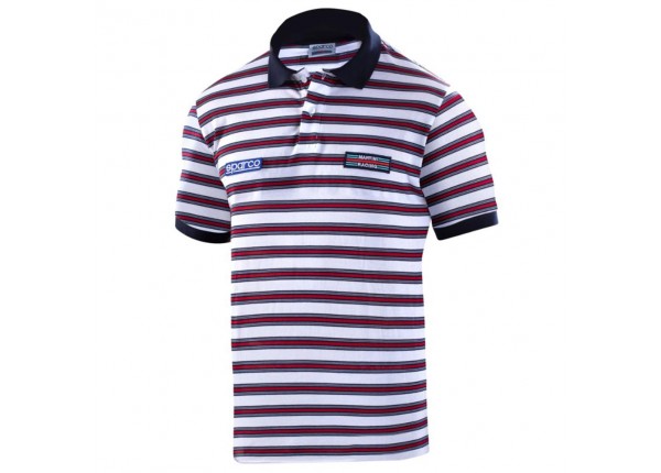 SPARCO MARTİNİ RACİNG POLO SPORTLİNE BEYAZ L BEDEN
