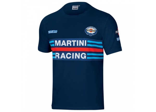 SPARCO MARTİNİ RACİNG LACİVERT T-SHİRT XL BEDEN