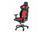 SPARCO STİNT KUMAŞ OFİS KOLTUĞU SİYAH KIRMIZI