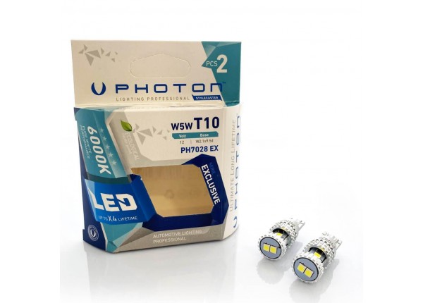 Photon W5W 15SMD 12V EXCLUSIVE PARK LED PH7028 EX